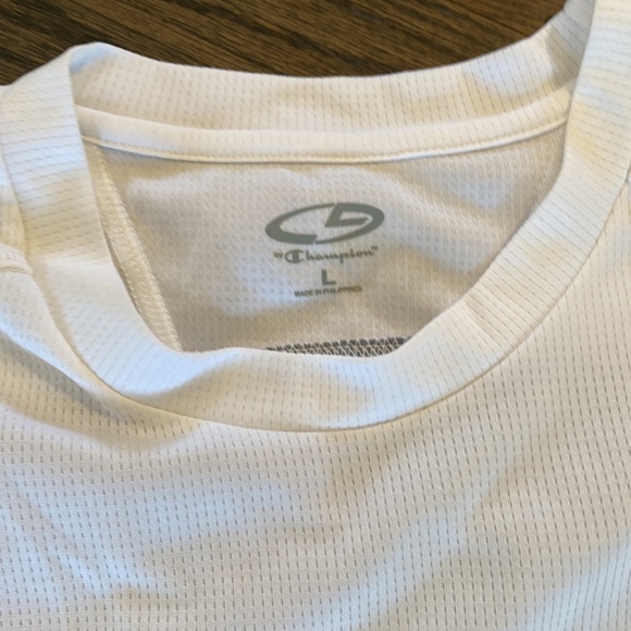 Champion Men’s Workout Tank White Gray Large L - Picture 2 of 7